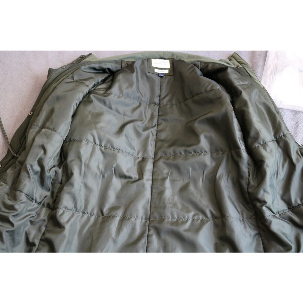 UNIVERSAL THREAD Winter Coat Women Large Green Chunky Cinched Waist Drawstring - Picture 5 of 16